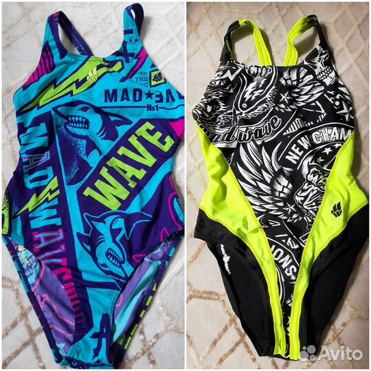 Купальник для плавания антихлор Mad wave