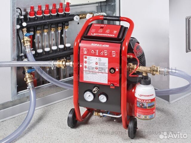 Гидропневматическая промывка системы отопления