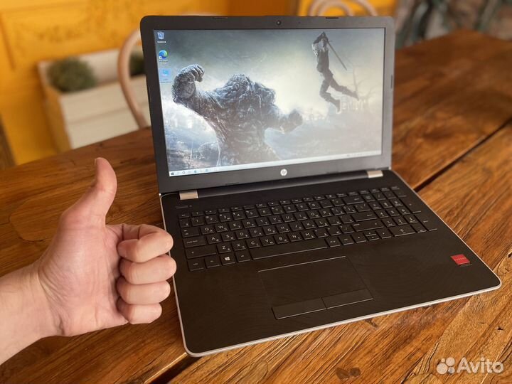 Ноутбук Игровой Hp AMD A12 4x3Ghz Radeon 535DX-2Gb