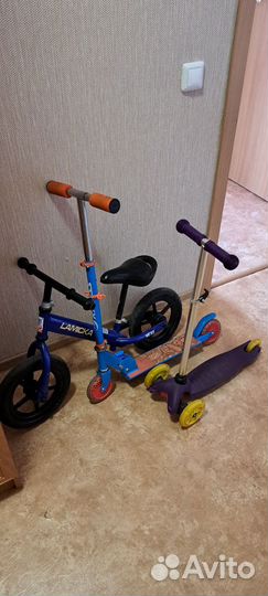 Самокаты и беговел