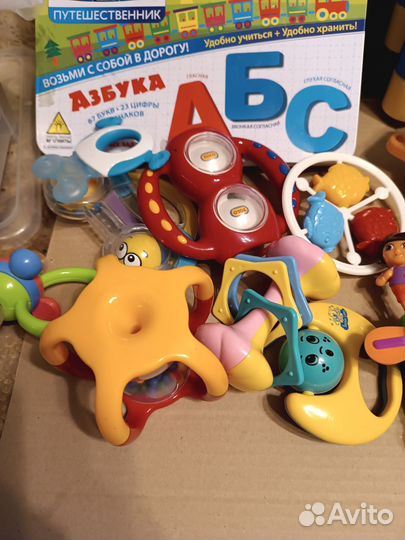 Игрушки пакетом от 0