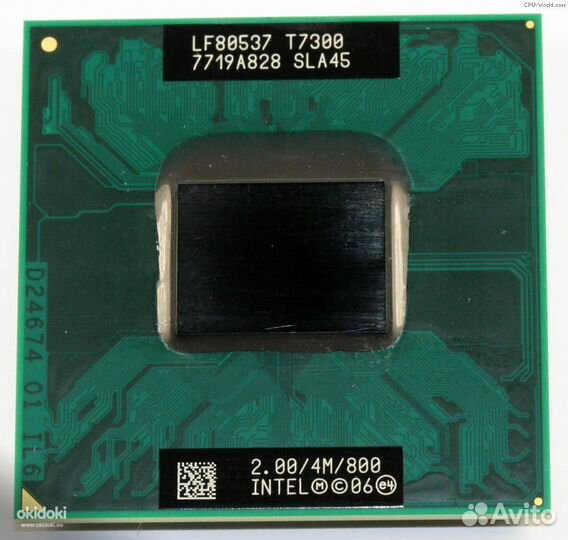 Intel Core2 Duo Processor T7300