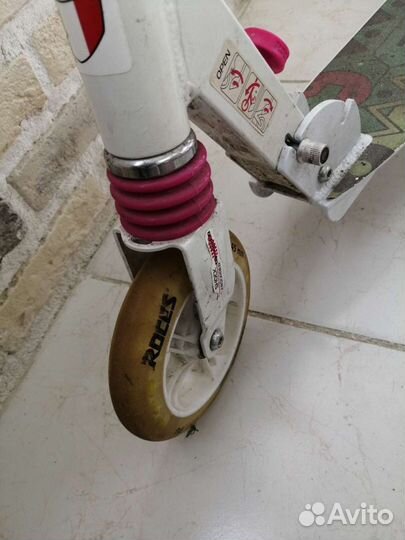 Самокат детский двухколесный бу