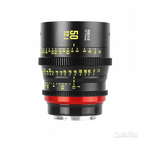 Объектив Meike Prime 50mm T2.1 Cine Lens Canon RF