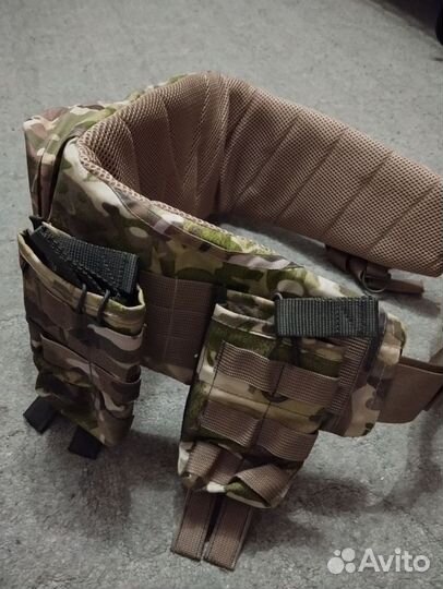 Пояс разгрузочный тактический с подсумками