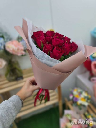 Букет роз, розы, доставка цветов
