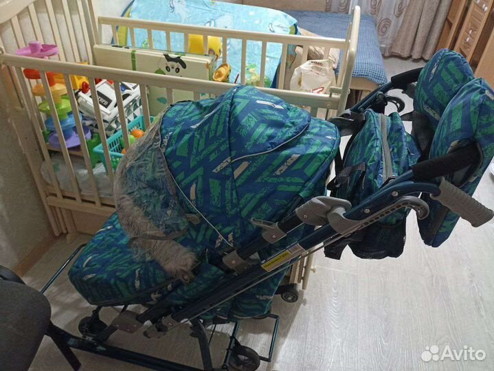 Коляска санки ника 7-8sk