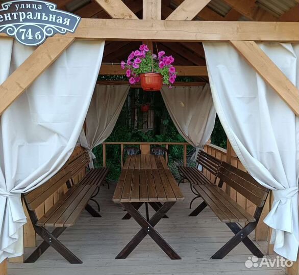Аренда беседки + бани