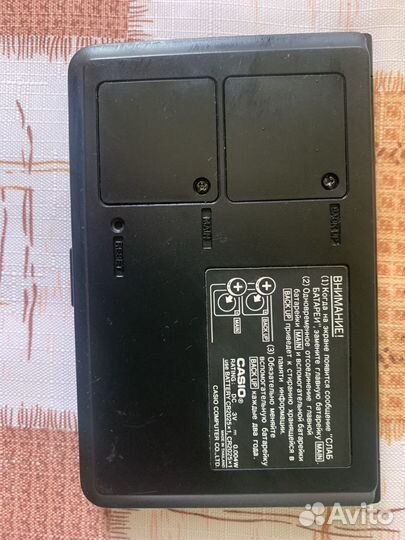 Электронная записная книжка casio