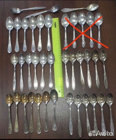 Ложки/вилки мельхиор, СССР