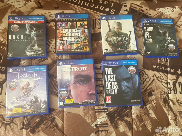 Диски для ps 4