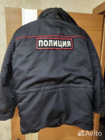 Куртка зимняя бушлат мвд б/у