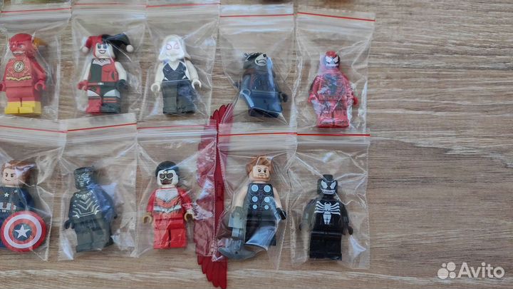 Минифигурки Lego (DC, Marvel SuperHeroes)
