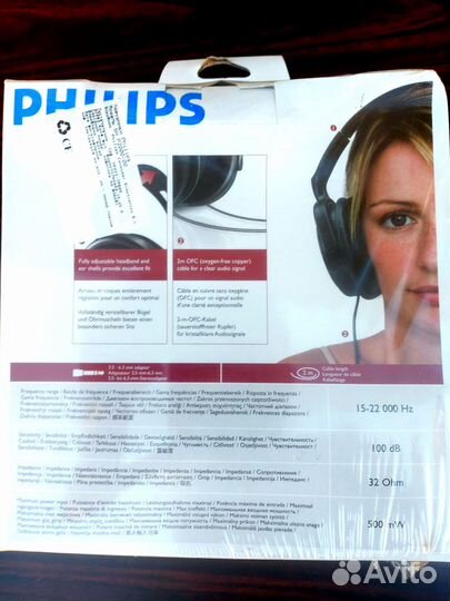 Наушники Philips новые оригинал