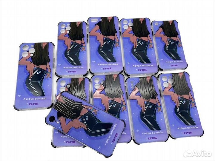 Чехол на iPhone Противоударный с принтом