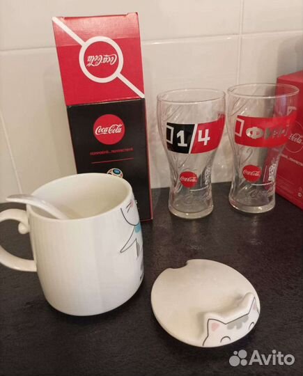 Стаканы Кока кола,кружка 