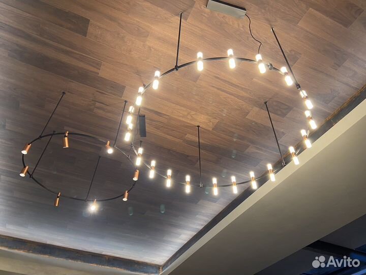 Установка светодиодного освещения