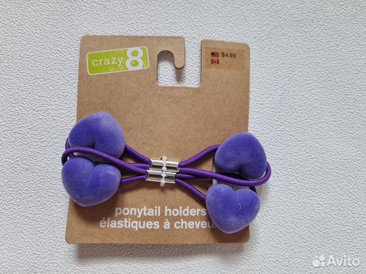 Резинка для волос Crazy8 сердце