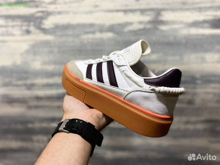 Кроссовки Adidas Ivy Park x Super Sleek 72 белые (Арт.82034)