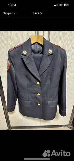 Китель полиция размер 40-42