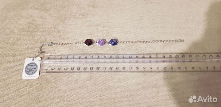 Браслет с кристаллами Swarovski