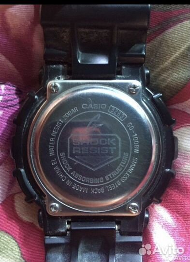 Часы casio g shock gd 100 bw