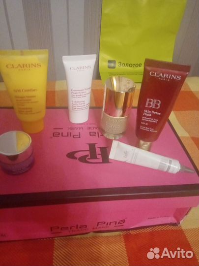 Женская и мужская косметика clarins