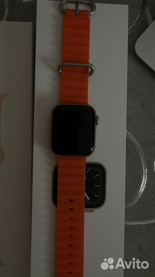 Часы apple watch 5 40 mm розовые