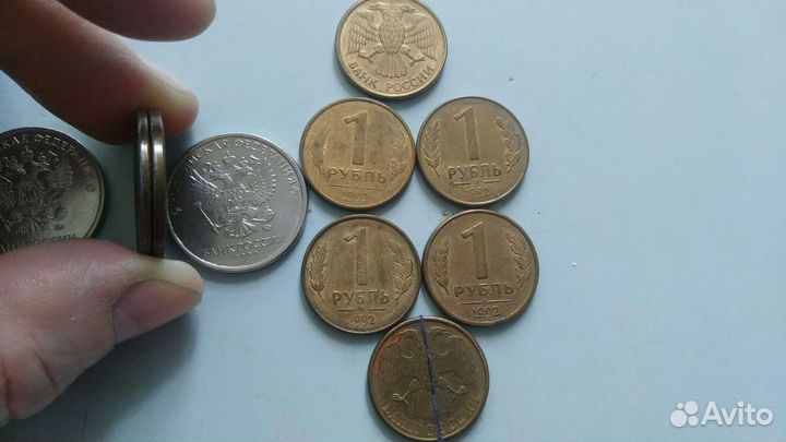 Монеты брак и простые бу