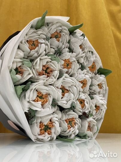 Натуральный зефир букеты конфеты