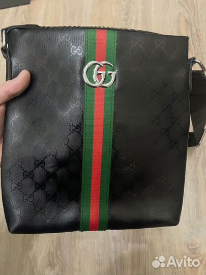 Сумка мужская через плечо, Gucci