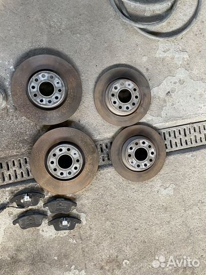 Тормозные диски на фольксваген тигуан