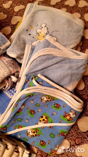 Постельное бельё, пелёнки, полотенца, бортики