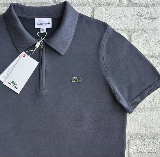 Поло вязаное Lacoste