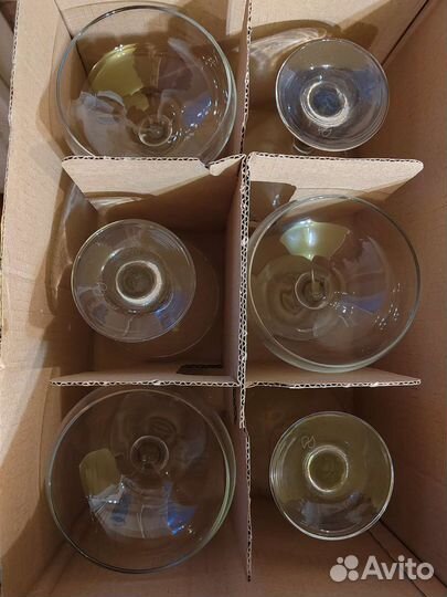 Бокалы-креманки для шампанского