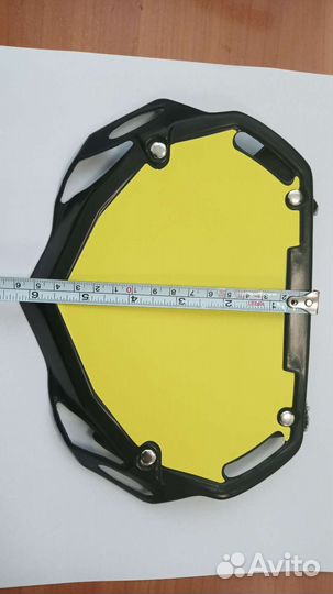 Табличка для переднего номера bmx race бмх