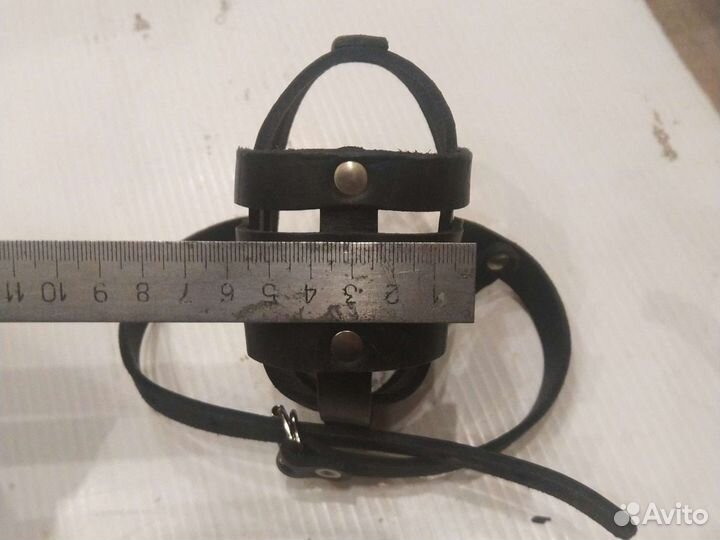 Кожаный намордник