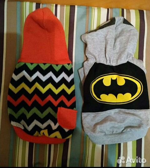 Собакам одежда, шапки, шлейки,миски