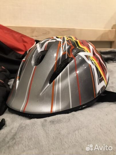 Ролики с комплектом защиты reaction детские