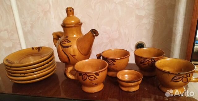Набор глиняной посуды СССР цена за все