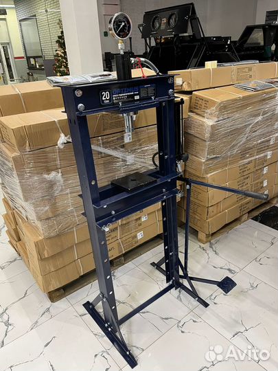 Пресс гидравлический 20 тонн ручной/ножной