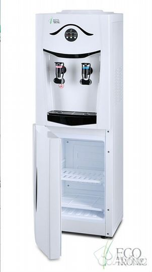 Кулер Ecotronic K21-LF white-black с холодильником