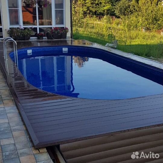 Бассейн каркасный морозоустойчивый Лагуна 3х4,9