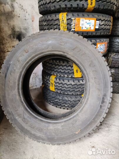 Грузовая шина бу 245 70 R19.5 Dunlop