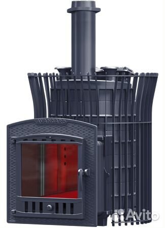 Чугунные печи для бани Avangard Ураган