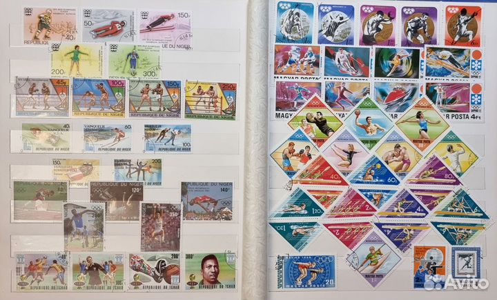 Коллекция зарубежных почтовых марок Спорт 2