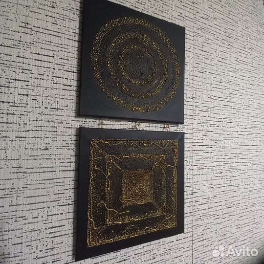 Интерьерные картины текстурные