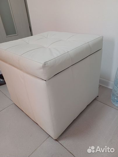 Банкетка пуфик с ящиком для хранения