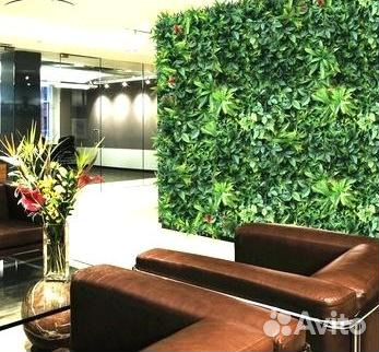 Панно декоративное Листва 50 x 50 см