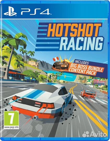 Hotshot Racing PS4, английская версия